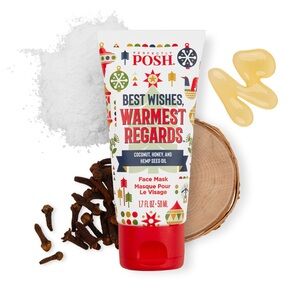 Perfectly Posh Festive Face Mask with Coconut and Hemp Seed Oil